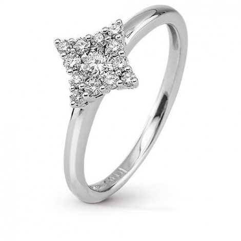  Bague Diamant  Bague en Diamant Prestige  Bague diamant or blanc ...