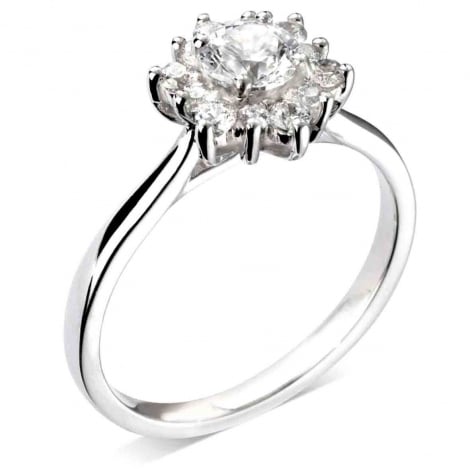 Bague solitaire - Diamant cre en Laboratoire