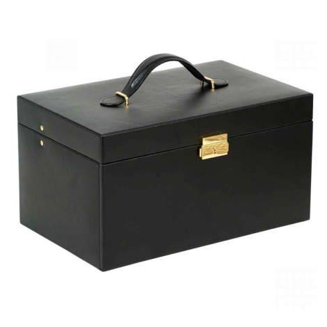 Bote  Bijoux Wolf 1834 - Heritage Large Jewellery Box - Noir