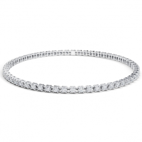 Bracelet Rivire de Diamants Extensible