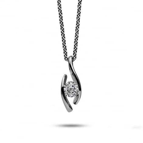 Collier Diamant Solitaire