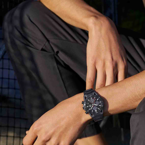 Montre Casio Edifice - Sospensione Chronographe - Noir & Rouge