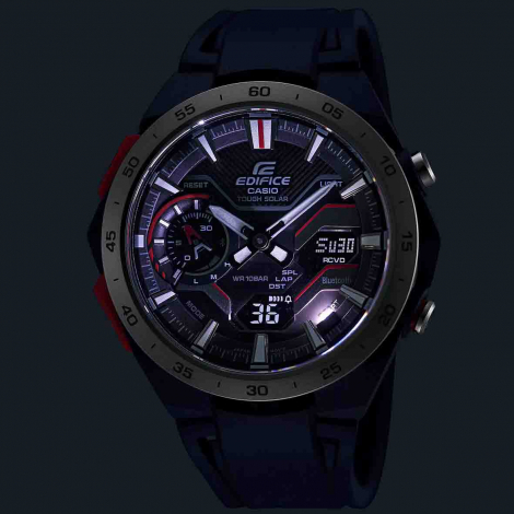 Montre Casio Edifice - Windflow - Noir & Rouge