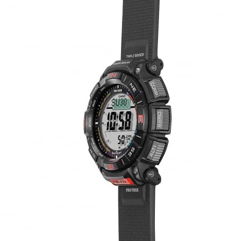 Montre Casio Pro Trek - Srie PRG-340 - Noir & Rouge