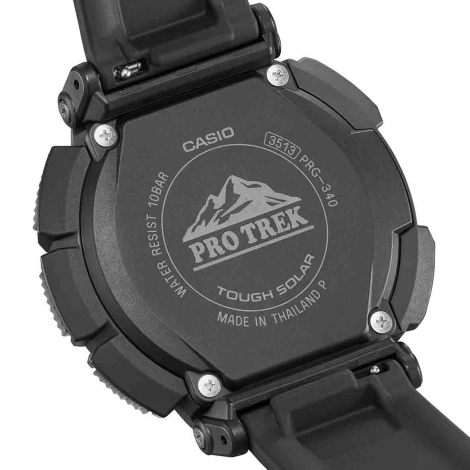 Montre Casio Pro Trek - Srie PRG-340 - Noir & Rouge