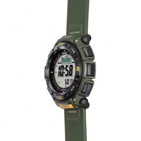 Montre Casio Pro Trek - Srie PRG-340 - Vert & Jaune