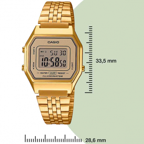 Montre Casio Vintage - Mini Collection - Or