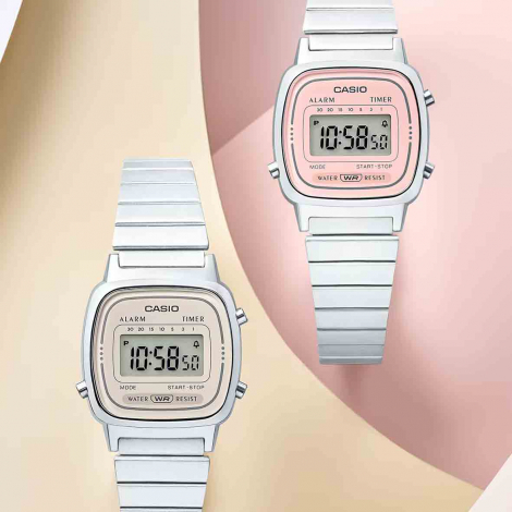 Montre Casio Vintage - Mini Collection - Rose Pastel