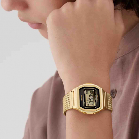 Montre Casio Vintage - Premium Collection Lady - Or & Noir