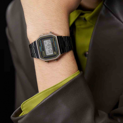 Montre Casio Vintage - Srie Iconic - Noir