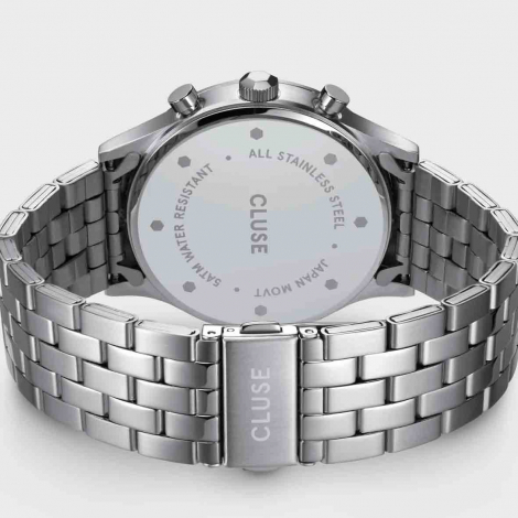 Montre Cluse Anthor Multifunction Steel Silver Bicolour, Silver Colour