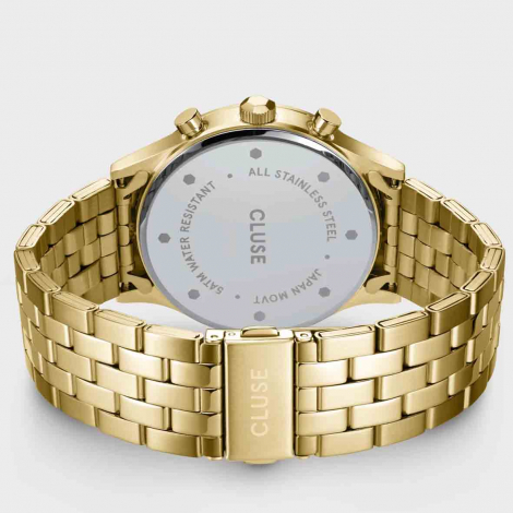 Montre Cluse Anthor Multifunction Watch Steel Full Gold, Gold Colour