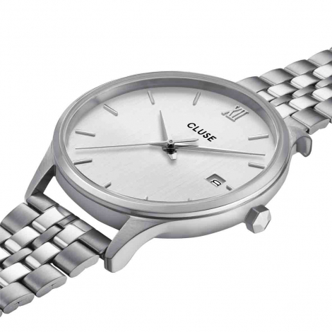 Montre Cluse Minuit Date Watch Steel