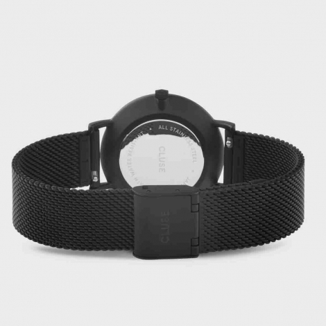 Montre Cluse Minuit Mesh Full Black