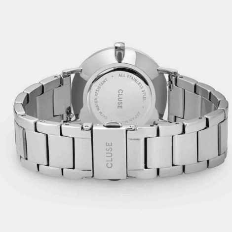 Montre Cluse Minuit Steel White, Silver Colour