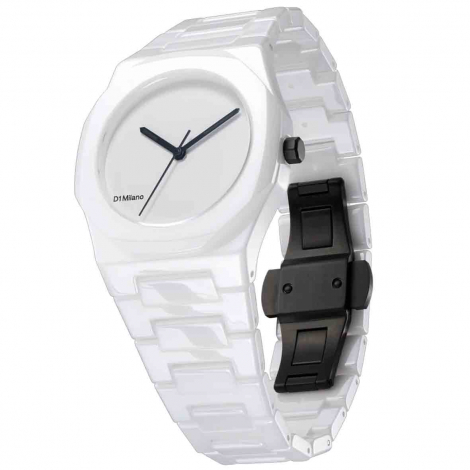 Montre D1 Milano Ceramica Pure White