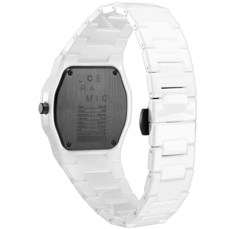 Montre D1 Milano Ceramica Pure White