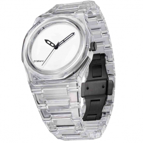 Montre D1 Milano Nylon Exp_White