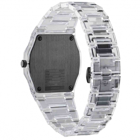 Montre D1 Milano Nylon Exp_White