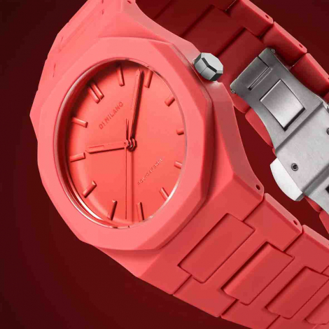 Montre D1 Milano Polycarbon Coral