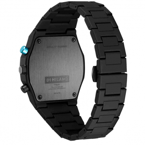 Montre D1 Milano Polychrono Characoal Black