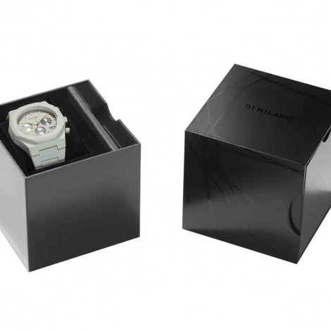 Montre D1 Milano Polychrono Fossil Grey