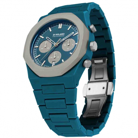 Montre D1 Milano Polychrono Petrol Blast