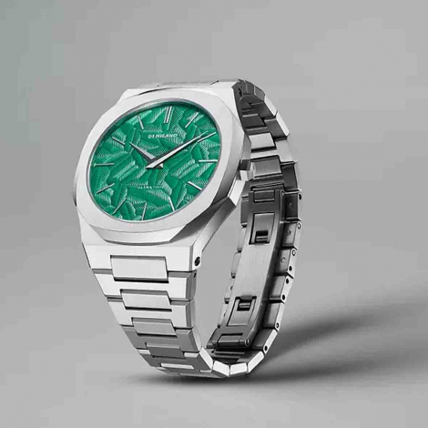 Montre D1 Milano Ultra Thin Fir Green