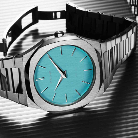 Montre D1 Milano Ultra Thin Light Blue