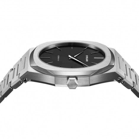 Montre D1 Milano Ultra Thin Re_Silver