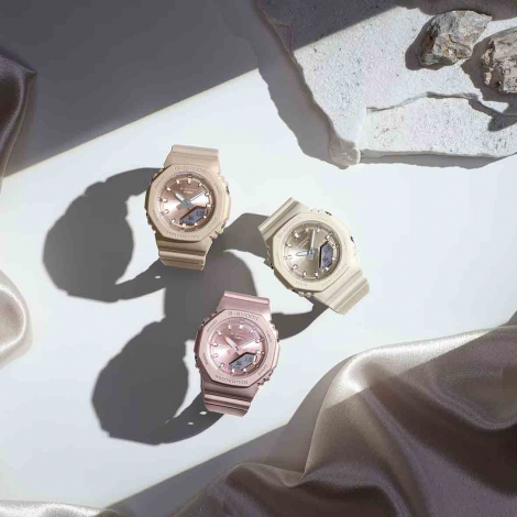 Montre GShock Classic Lady - Srie GMA-P2100 - Rose