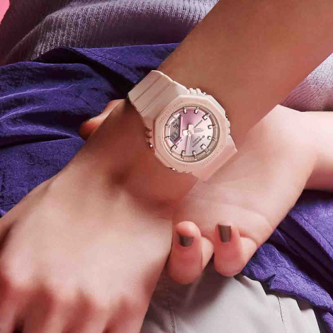 Montre GShock Classic Lady - Srie GMA-P2100 - Saumon