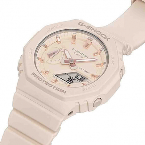 Montre GShock Classic Lady - Srie GMA-S - Beige & Bronze