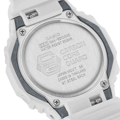 Montre GShock Classic Lady - Srie GMA-S - Blanc & Or Rose