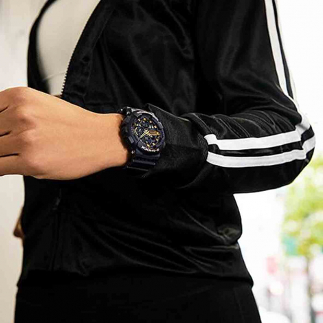 Montre GShock Classic Lady - Srie GMA-S - Noir & Or