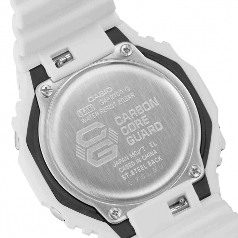 Montre GShock Classic - Srie GA-2100 - Blanc