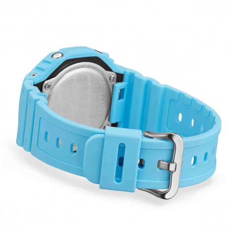 Montre GShock Classic - Srie GA-2100 - Bleu Fluo