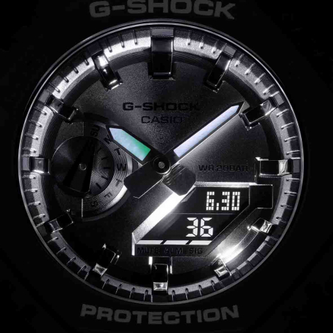 Montre GShock Classic - Srie GA-2100 - Gris & Argent