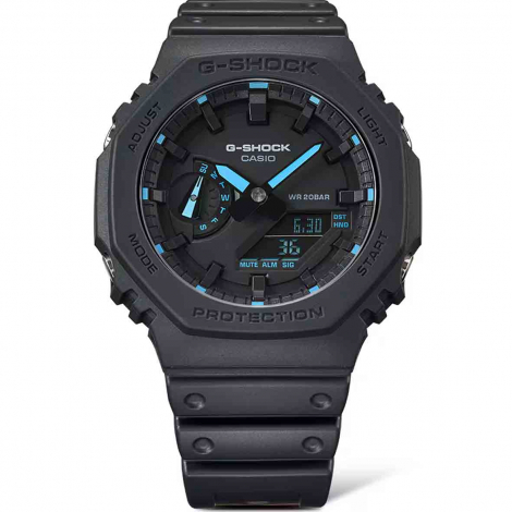 Montre GShock Classic - Srie GA-2100 - Noir & Bleu