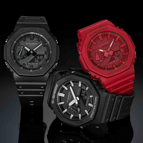 Montre GShock Classic - Srie GA-2100 - Noir & Gris