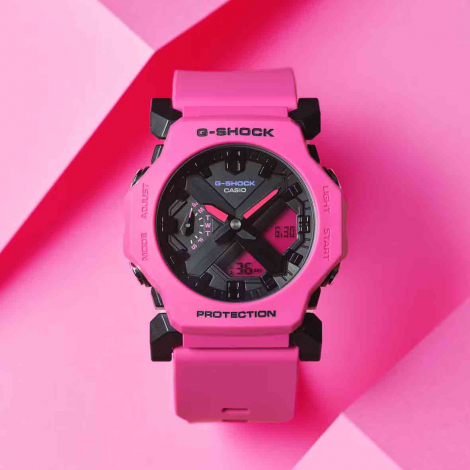 Montre GShock Classic - Srie GA-2300 - Rose