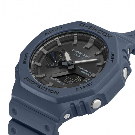 Montre GShock Classic - Srie GA-B2100 Solaire - Bleu fonc