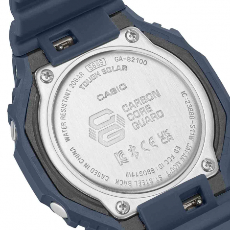 Montre GShock Classic - Srie GA-B2100 Solaire - Bleu fonc