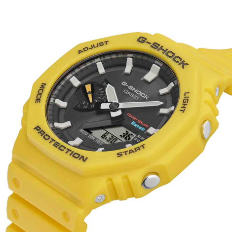 Montre GShock Classic - Srie GA-B2100 Solaire - Jaune