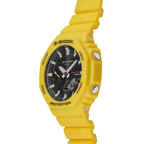 Montre GShock Classic - Srie GA-B2100 Solaire - Jaune