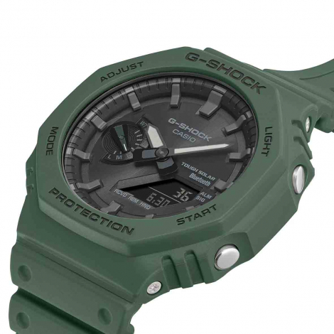 Montre GShock Classic - Srie GA-B2100 Solaire - Vert fonc