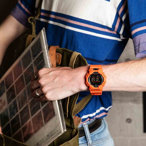 Montre GShock Classic - Srie GD-010 - Orange