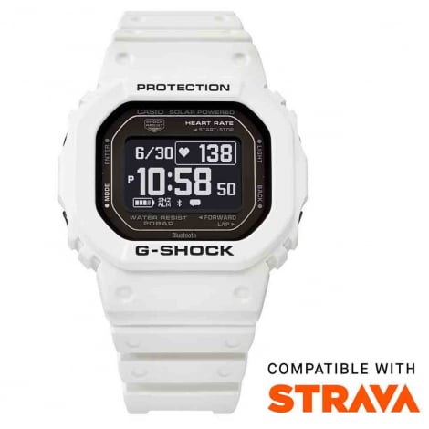 Montre GShock G-Squad - Srie DW-H5600 - Blanc