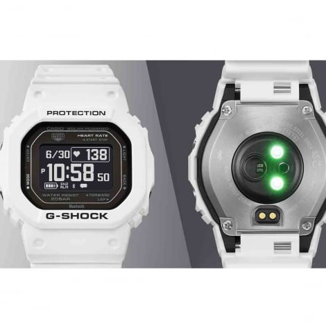 Montre GShock G-Squad - Srie DW-H5600 - Blanc