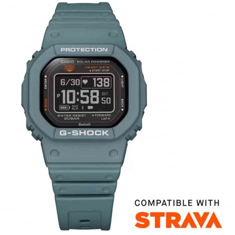 Montre GShock G-Squad - Srie DW-H5600 - Bleu gris